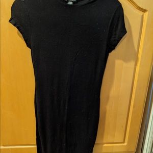 Black bodycon dress